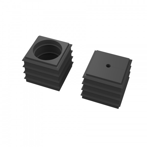 Conta-Clip Dichtelement klein max.Ø10mm schwarz Artnr. KDS-DE 9-10 BK