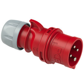 PCE CEE-Stecker 32A 4pol. 400V mit Phasenwender IP44 Artnr. 7024-6
