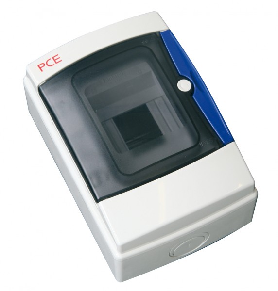 PCE AP-FR-Kleinverteiler 1 reih. 4 TLE IP65 Artnr. 1519004