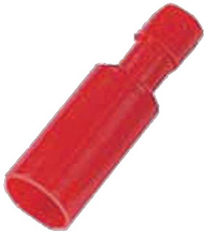 Rundstecker 0,5-1mm² rot VPE100 Artnr. ICIQ1RSTVI