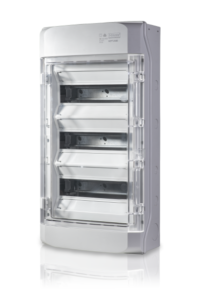 AP-FR Verteiler 3reih. 36TLE IP65 Artnr. NEPTUN36SQ