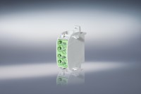 Hauptleitungsabzweigklemme -C- 1-polig, 25 mm² ("PE"), grün/gelb Artnr. HLAK1p25gn Hauptleitungsabzweigklemme -C- 1-polig, 25 mm² ("PE"), grün/gelb Artnr. HLAK1p25gn