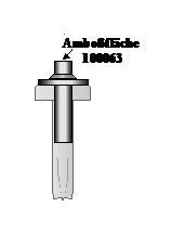 Sträb Einschlagwerkzeug für Ø40mm Wurzelpfahl Artnr. 100063