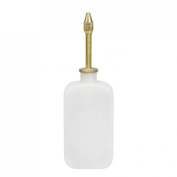 Pressol Werkzeugtaschenöler-50 ml-PE transparent-Messingspritzrohr Artnr. 06863