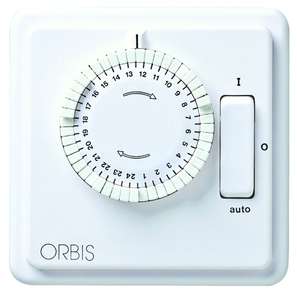 ORBIS Analoge Zeitschaltuhr 30 Min. IP20 230V AC ILUMATIC 248 D