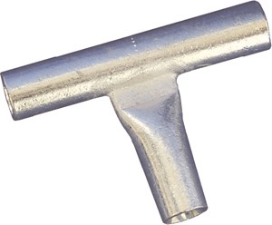 Rohr-T-Verbinder 50mm² L72mm verzinnt Artnr. ICR50T