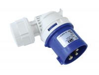 PCE CEE-Winkelstecker 32A 3pol. 230V IP44 Artnr. 8023-6 PCE CEE-Winkelstecker 32A 3pol. 230V IP44 Artnr. 8023-6