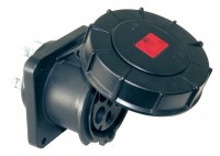 PCE CEE-Anbausteckdose 63A 5pol. 400V gerade 100x100 IP66/67 Artnr. 335-6xs PCE CEE-Anbausteckdose 63A 5pol. 400V gerade 100x100 IP66/67 Artnr. 335-6xs