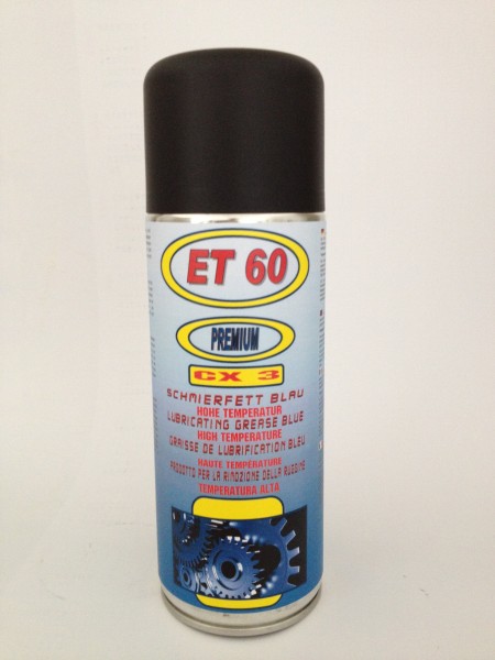 ET60 Schmierfett BLAU hohe Temperatur -Spray 400ml