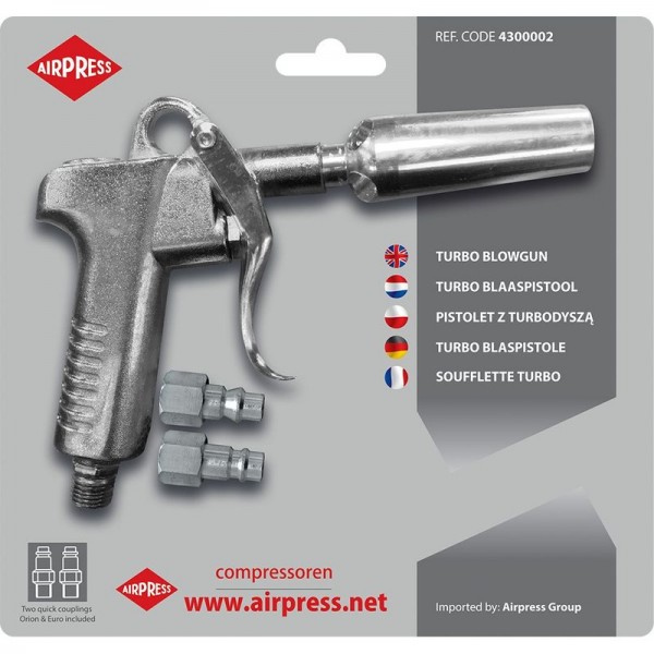 Airpress Pneu Ausblaspistole Turbo Artnr. 4300002