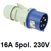 Stecker-16A-5pol-230V