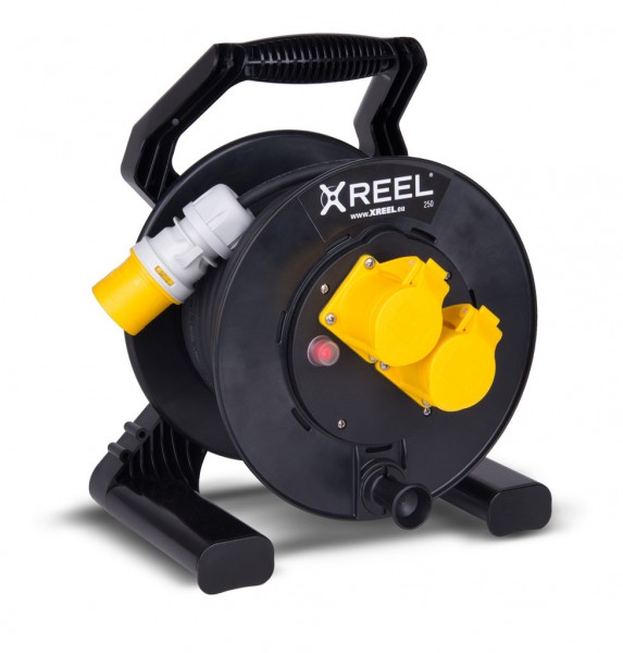 PCE XREEL250 2x16/3 4h+L 25m 3G2.5 H07RN-F sw 16/3 4h Artnr. 9250008-p