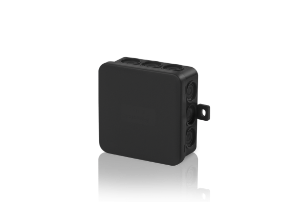 AP-FR-Klemmdose L85xB85xH40 IP54 schwarz Artnr. E113s
