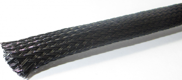 Geflechtschlauch 50-65mm schwarz Artnr. PG50mm Polyester