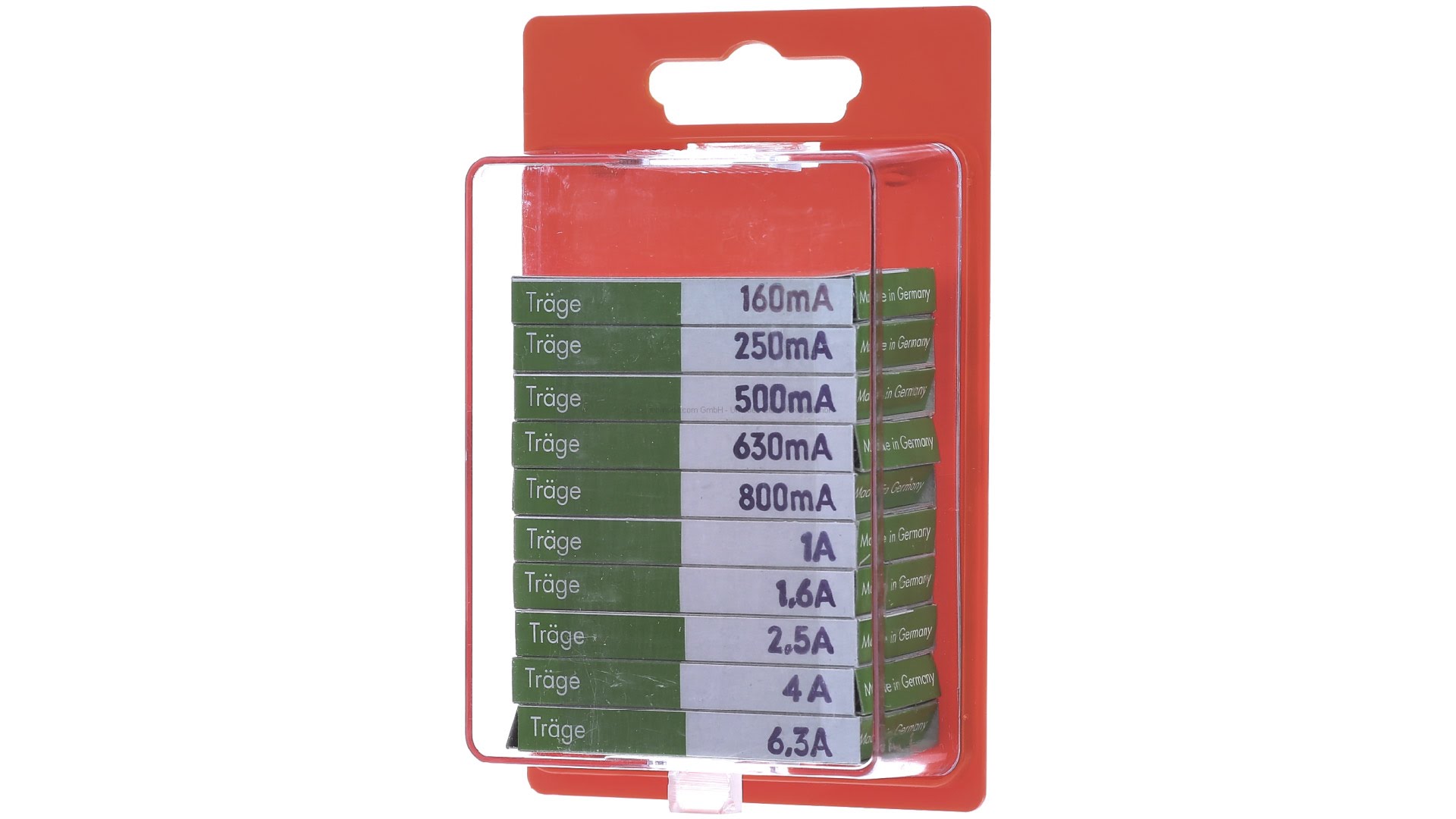 Feinsicherung 100 Stück Set 5x20mm 0,25-20A Sicherung Glas Flink 250V 