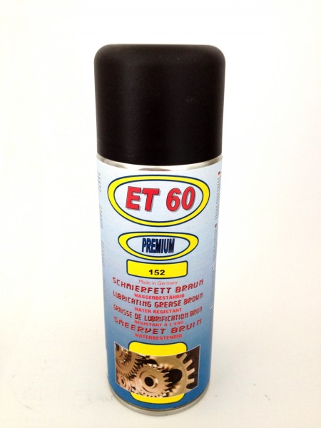 ET60 Schmierfett BRAUN wasserbeständig -Spray 400ml