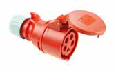 PCE CEE-Kupplung 32A 5pol. 400V IP44 Artnr. 225-6 PCE CEE-Kupplung 32A 5pol. 400V IP44 Artnr. 225-6