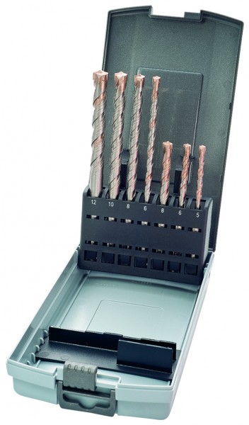 KEIL Hammerbohrer SDS-plus MS5 Turbohead XPRO Set 7-tlg. Ø5,6,6,8,8,10,12mm Artnr. A1.251.500.512