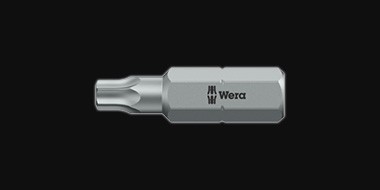 Wera 867/1 TORX® Bit TX3 L25mm Ø2,0 1/4" D6,3 Artnr. 05135142001