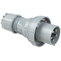 PCE CEE-Stecker 125A 5pol. 1h 400V mit Schraubring IP66/67 Artnr. 045-1 grau PCE CEE-Stecker 125A 5pol. 1h 400V mit Schraubring IP66/67 Artnr. 045-1 grau