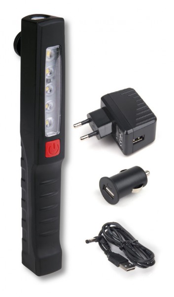 PCE Handlampe Akku LED 200/100 + Zubehör Artnr. 730010