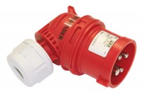 PCE CEE-Winkelstecker 32A 4pol. 400V mit Phasenwender IP44 Artnr. 7424-6 PCE CEE-Winkelstecker 32A 4pol. 400V mit Phasenwender IP44 Artnr. 7424-6