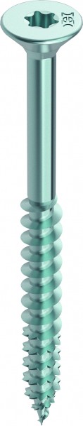 HECO 5,0x60mm FIX-plus Univ.-Senkkopfschraube Teilgew. TORX T25 verz. VPE200 Artnr. 18098