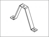 PCE Montagebügel für Hutschiene H53mm Artnr. 19892 PCE Montagebügel für Hutschiene H53mm Artnr. 19892