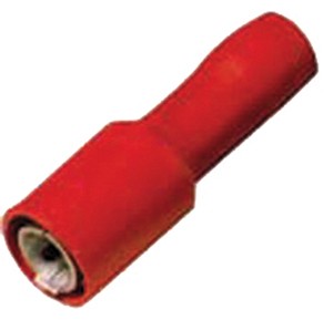 Rundsteckhülsen 0,5-1mm² rot für 4Ø VPE100 Artnr. ICIQ1RSH